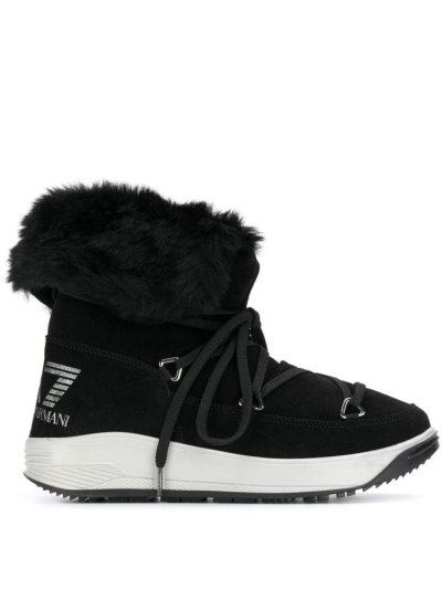 μποτεσ Ea7 Emporio Armani δαντελα Up γυναικεια μαυρα | GR97832