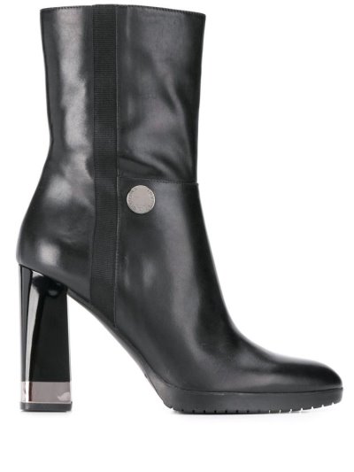 μποτεσ Armani Emporio Χοντρός Heel γυναικεια μαυρα | GR79775