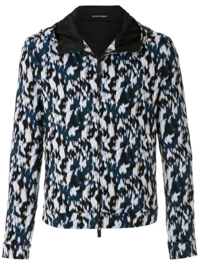μπουφαν Armani Emporio All Over Print ανδρικα Πολύχρωμο | GR51464