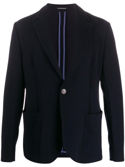 μπουφαν Armani Emporio Relaxed Αθλητικά Jacket ανδρικα μπλε | GR65969