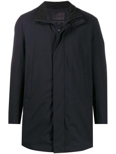 παλτό Armani Emporio Contrast Lining ανδρικα μπλε | GR90709