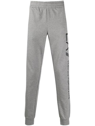 παντελονι Ea7 Emporio Armani Tapered Logo Jogging ανδρικα γκρι | GR89519