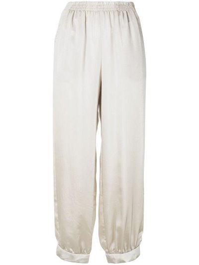 παντελονι Armani Emporio Cropped tracking γυναικεια γκρι | GR45384