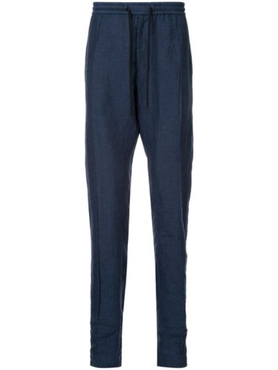 παντελονι Armani Emporio Elasticated waist ανδρικα μπλε | GR92574