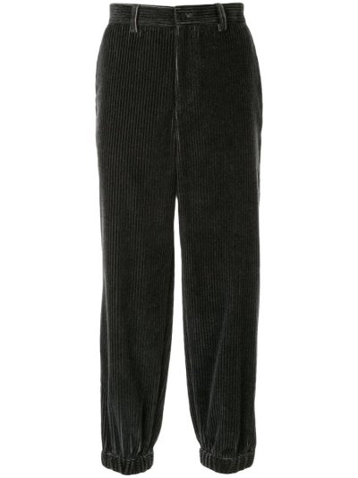παντελονι Armani Emporio Faded Corduroy ανδρικα γκρι | GR73087