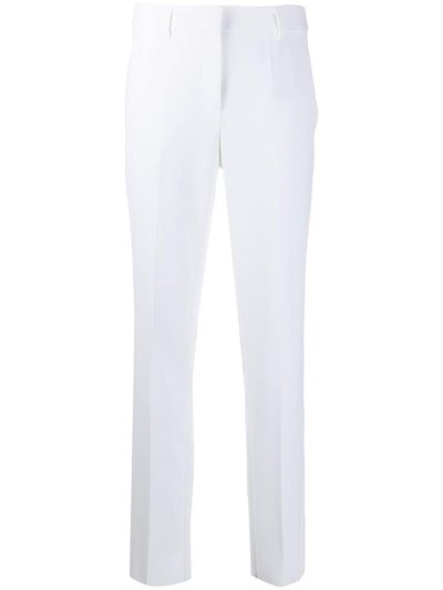 παντελονι Armani Emporio High Rise Straight Leg γυναικεια ασπρα | GR36482