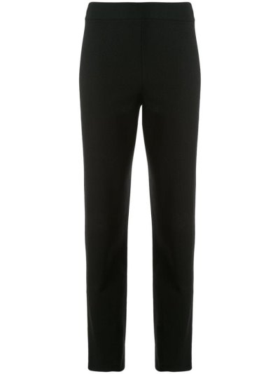 παντελονι Armani Emporio High Rise Cropped γυναικεια μαυρα | GR89777