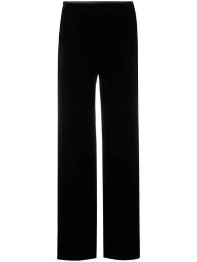 παντελονι Armani Emporio High Waisted γυναικεια μαυρα | GR09063