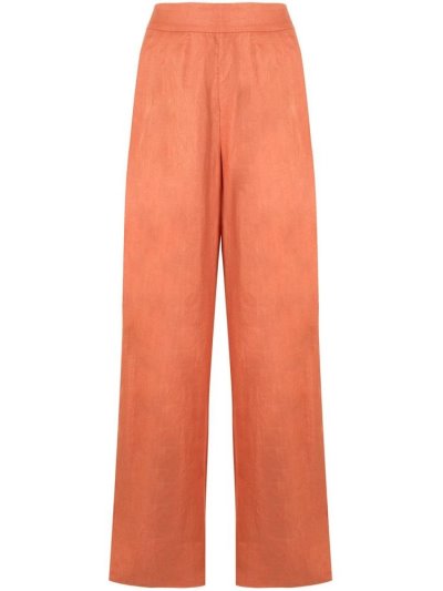 παντελονι Armani Emporio High Waisted γυναικεια πορτοκαλι | GR39673
