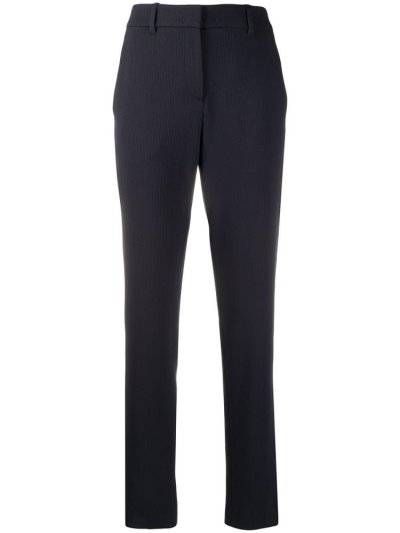 παντελονι Armani Emporio High Waisted Slim Fit γυναικεια μπλε | GR76110
