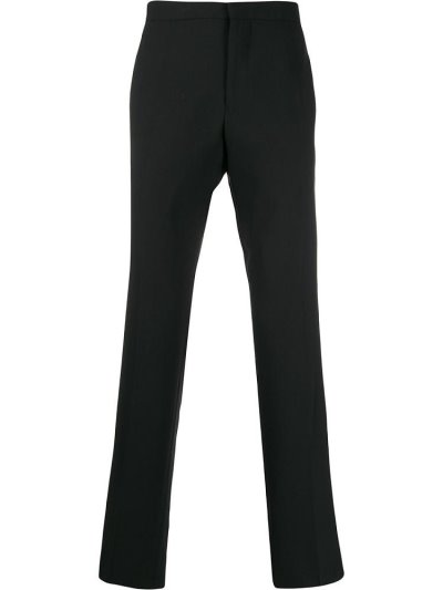 παντελονι Armani Emporio Mid Rise Slim Fit ανδρικα μαυρα | GR83463