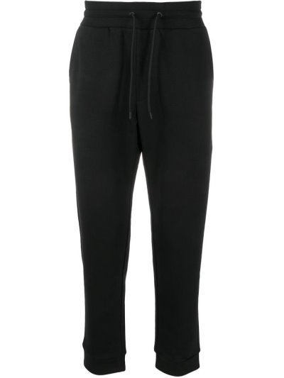 παντελονι Armani Emporio Slim Fit tracking ανδρικα μαυρα | GR41158