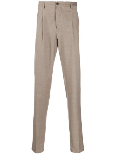 παντελονι Armani Emporio Slim Fit Tailored Pants ανδρικα καφε | GR48293
