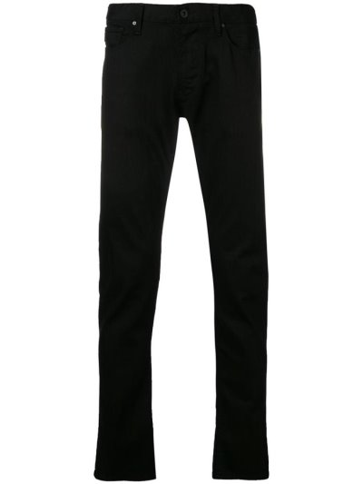 παντελονι Armani Emporio Slim Fit ανδρικα μαυρα | GR96595