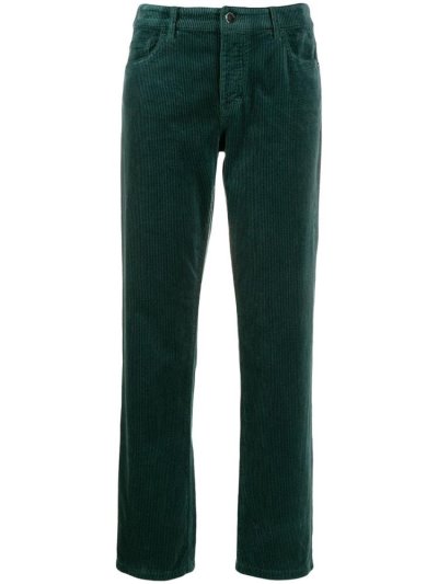 παντελονι Armani Emporio Straight Cut γυναικεια πρασινο | GR33536