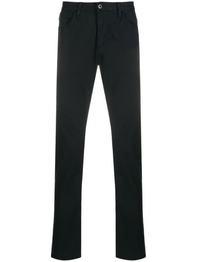 παντελονι Armani Emporio Straight Leg ανδρικα μπλε | GR64152