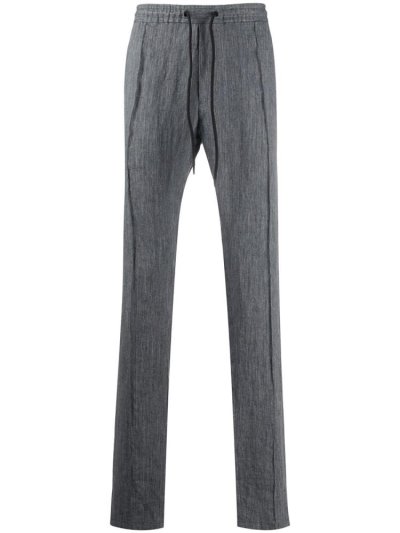 παντελονι Armani Emporio Straight Leg ανδρικα γκρι | GR80151