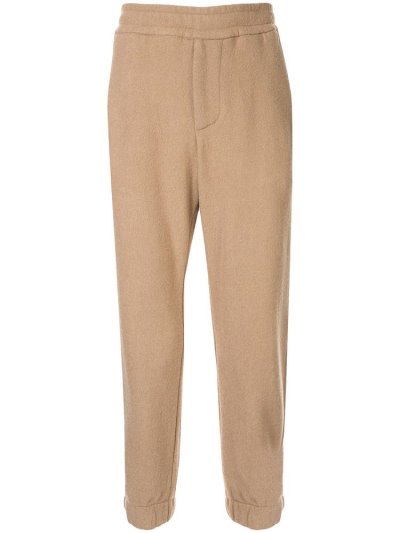παντελονι Armani Emporio Woven Jogger στυλ ανδρικα καφε | GR44977