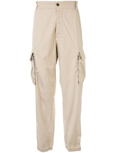 παντελονι Giorgio Armani Multi Pocket Elasticated Cuff ανδρικα Μπεζ | GR32299