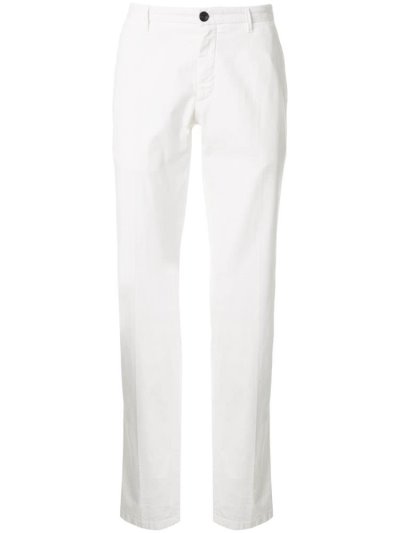 παντελονι Giorgio Armani Straight Leg Chino ανδρικα ασπρα | GR34361