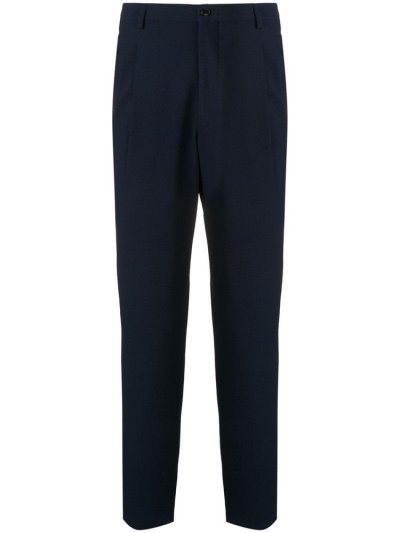παντελονι Giorgio Armani Textured Tailored Pants ανδρικα μπλε | GR32856