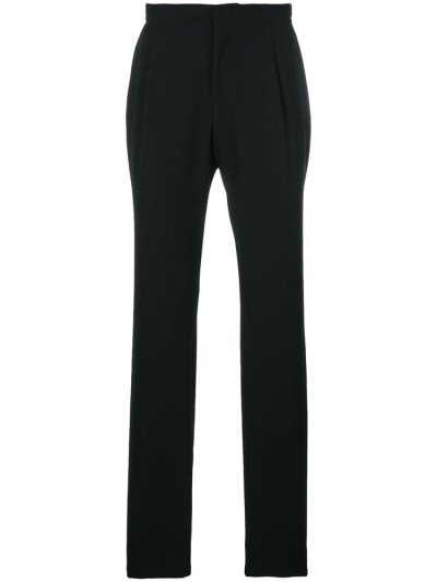 παντελονι Giorgio Armani Wool Tailored Pants ανδρικα μαυρα | GR97228