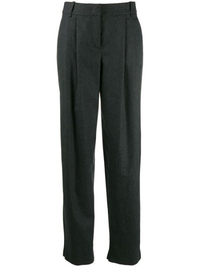 παντελονι Giorgio Armani κλασικα Tailored Pants γυναικεια γκρι | GR84519