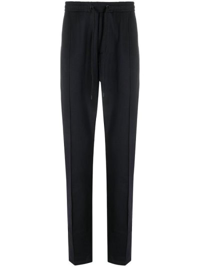 παντελονι jogger Armani Emporio Piped Drawstring ανδρικα μπλε | GR70650
