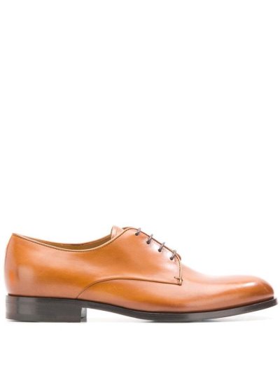 παπουτσια derby Giorgio Armani Almond toe ανδρικα Μπεζ | GR56085