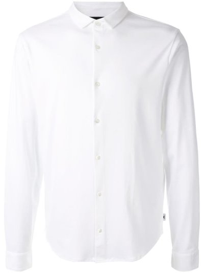 πουκαμισα Armani Emporio Slim Fit Formal ανδρικα ασπρα | GR42703