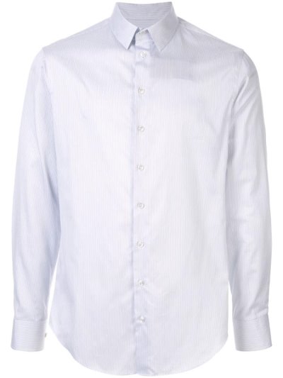 πουκαμισα Giorgio Armani Slim Fit ανδρικα μπλε | GR77822