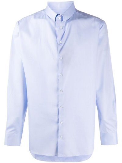 πουκαμισα Giorgio Armani Slim Tailored ανδρικα μπλε | GR53735