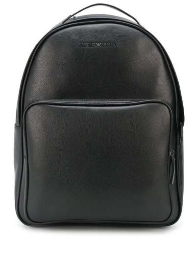 σακιδια πλατησ Armani Emporio Branded Medium ανδρικα μαυρα | GR30039