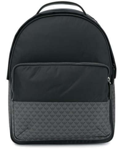 σακιδια πλατησ Armani Emporio κλασικα ανδρικα μαυρα | GR53643