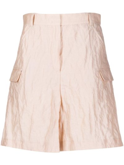 σορτσ Armani Emporio High Waisted Cargo γυναικεια ροζ | GR63658