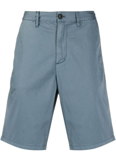 σορτσ Armani Emporio Knee Length Logo Plaque Bermuda Shorts ανδρικα μπλε | GR38648