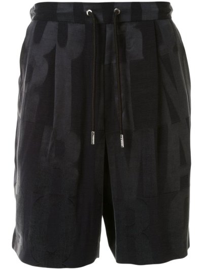 σορτσ Giorgio Armani Drawstring Branded ανδρικα μπλε | GR37144