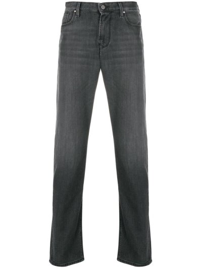 τζιν παντελονι Armani Emporio Denim Straight Leg ανδρικα μπλε | GR64040