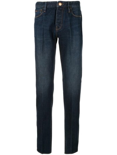 τζιν παντελονι Armani Emporio High Rise Slim Fit ανδρικα μπλε | GR12946
