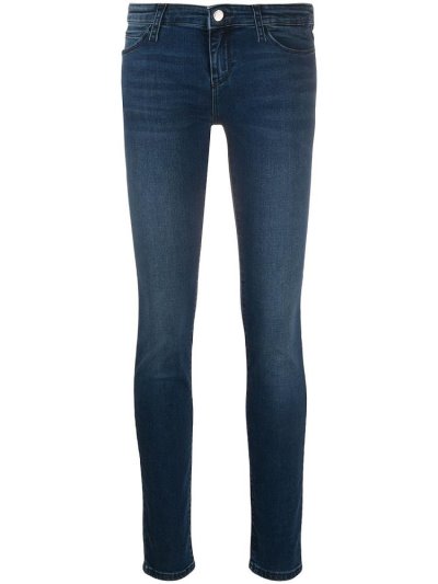 τζιν παντελονι Armani Emporio Low Rise Skinny γυναικεια μπλε | GR56539