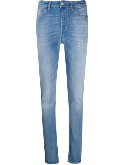 τζιν παντελονι Armani Emporio Mid Rise Skinny γυναικεια μπλε | GR15532