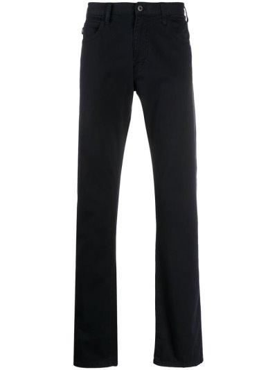 τζιν παντελονι Armani Emporio Mid Rise Straight Leg ανδρικα μπλε | GR33819