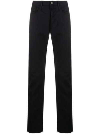 τζιν παντελονι Armani Emporio Mid Rise Slim Fit ανδρικα μπλε | GR58931