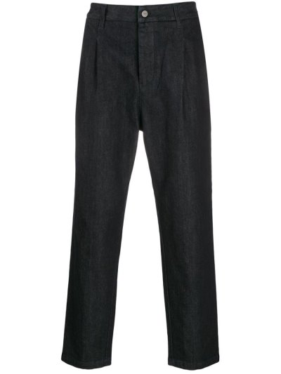 τζιν παντελονι Armani Emporio Mid Rise Straight Leg ανδρικα μπλε | GR92790
