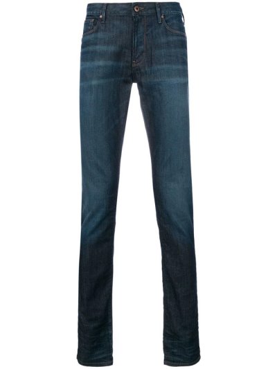 τζιν παντελονι Armani Emporio Regular Fit ανδρικα μπλε | GR03383