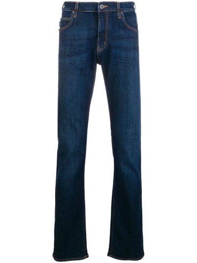 τζιν παντελονι Armani Emporio Regular Fit J45 ανδρικα μπλε | GR11486