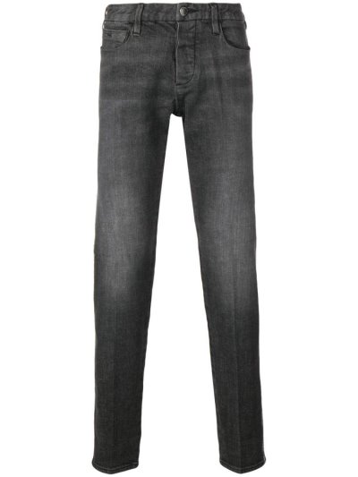 τζιν παντελονι Armani Emporio Skinny ανδρικα γκρι | GR78859
