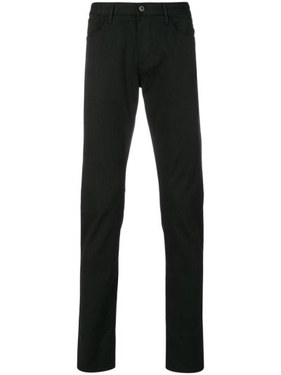 τζιν παντελονι Armani Emporio Slim Fit ανδρικα μαυρα | GR07305