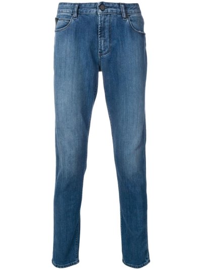 τζιν παντελονι Armani Emporio Slim Fit ανδρικα μπλε | GR11744