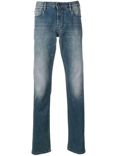 τζιν παντελονι Armani Emporio Slim Fit ανδρικα μπλε | GR12098